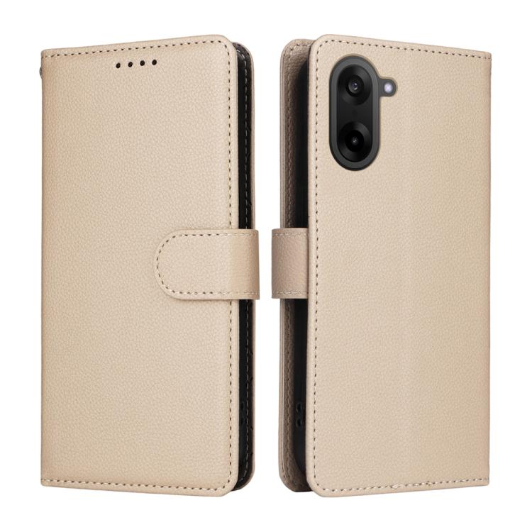 For OnePlus Nord CE5 5G / Ace 5 Racing Litchi Texture RFID Blocking 3-Card Wallet Leather Phone Case