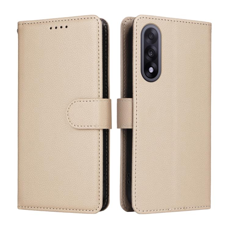 For OnePlus Nord 5 5G / Ace 5 Ultra Litchi Texture RFID Blocking 3-Card Wallet Leather Phone Case