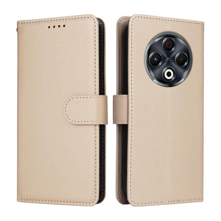 For Tecno Spark 30 4G Litchi Texture RFID Blocking 3-Card Wallet Leather Phone Case
