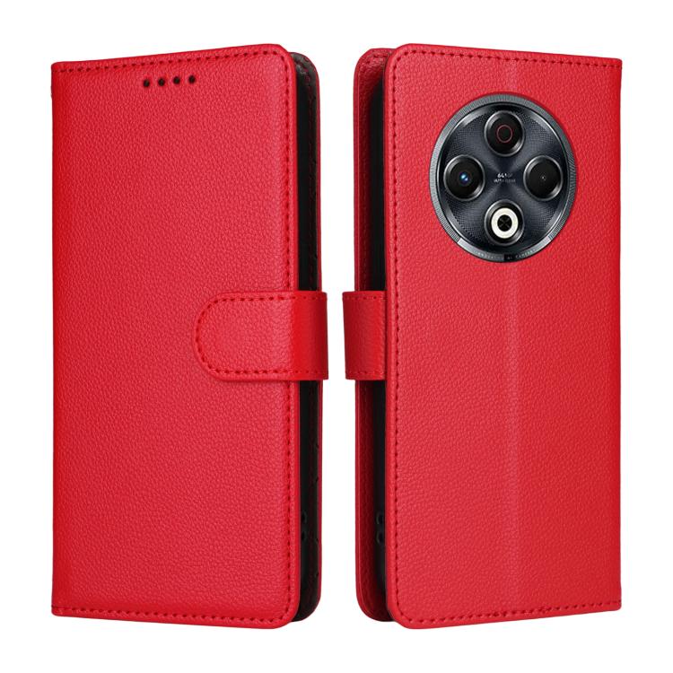 For Tecno Spark 30 4G Litchi Texture RFID Blocking 3-Card Wallet Leather Phone Case
