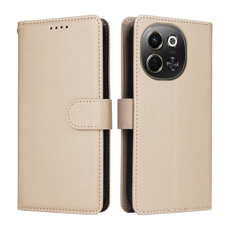 For Tecno Spark 30 5G / Pova 6 Neo 5G Litchi Texture RFID Blocking 3-Card Wallet Leather Phone Case