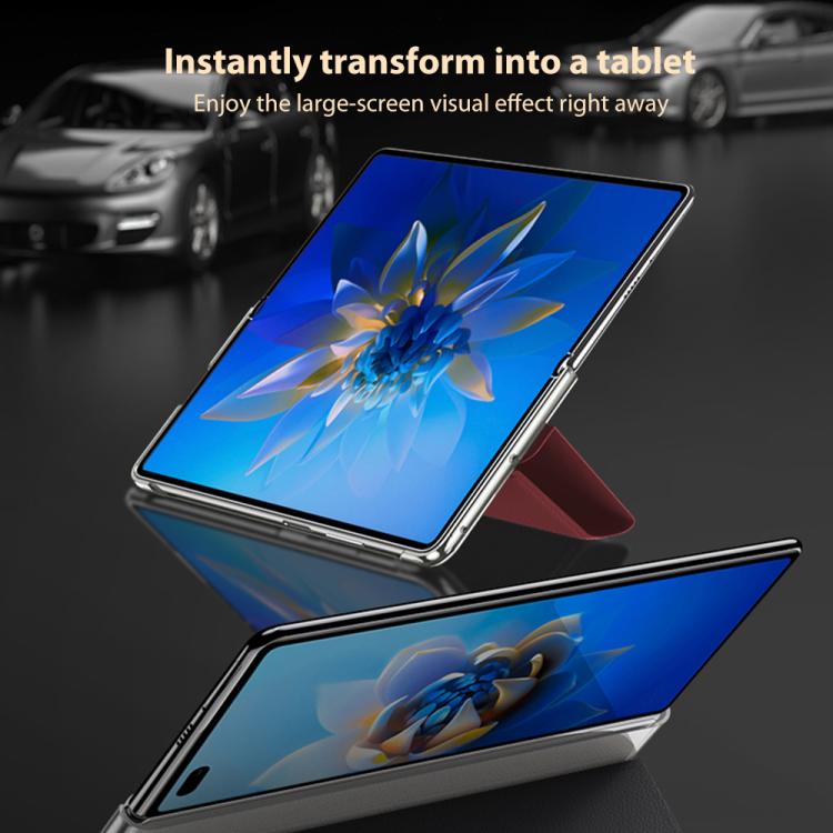 For Huawei Mate X2 GKK Master Edition Flip Smart Window Phone Case