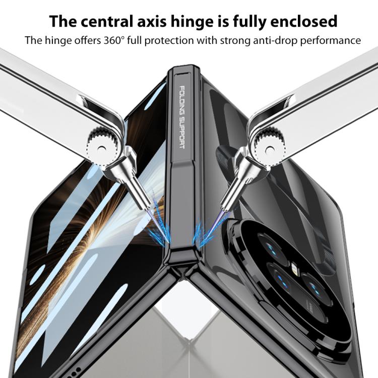 For Honor Magic V5 GKK Privacy Integrated MagSafe Magnetic Hinge Phantom Phone Case
