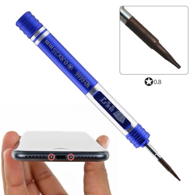 BEST BST-6666 Aluminum Alloy Screwdriver, Model:7 in 1 Set