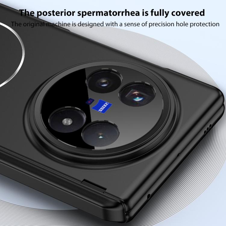 For vivo X Fold5 GKK Privacy Integrated MagSafe Magnetic All-Inclusive Phone Case with Holder
