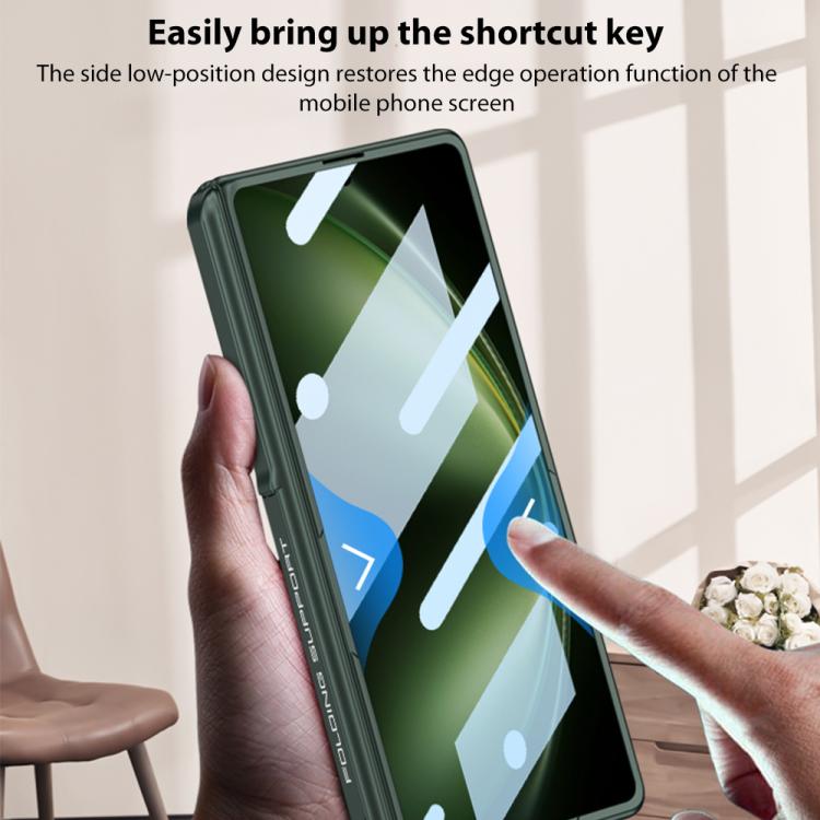 For vivo X Fold5 GKK Privacy Integrated MagSafe Magnetic All-Inclusive Phone Case with Holder