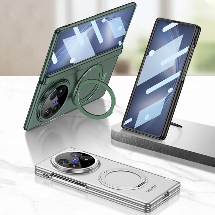 For vivo X Fold5 GKK HD Integrated Magnetic All-Inclusive Phone Case with Rotating Holder