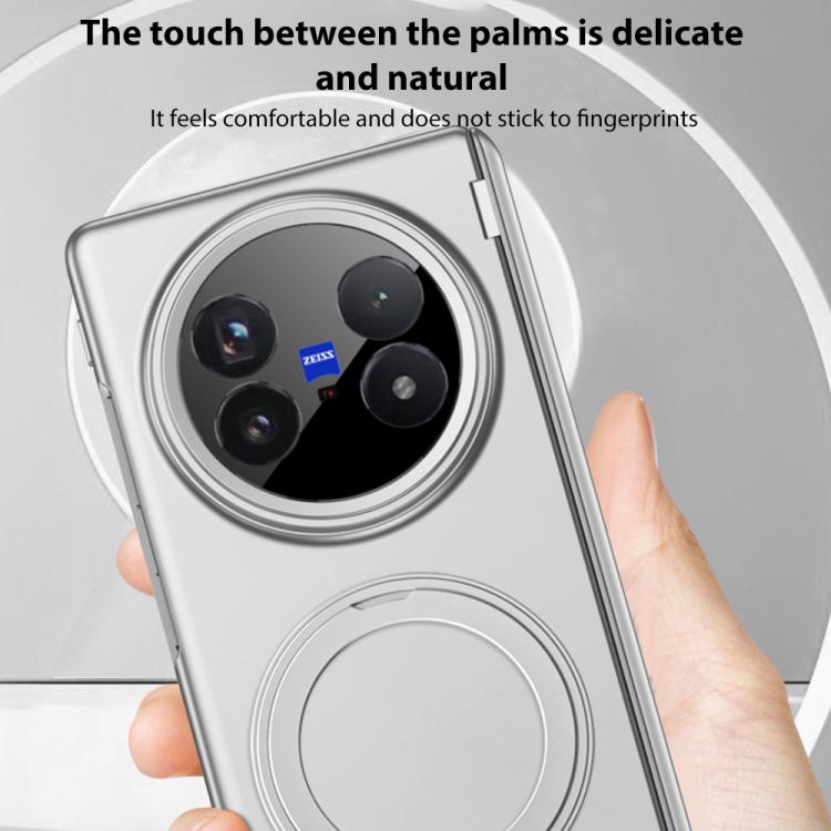 For vivo X Fold5 GKK HD Integrated Magnetic All-Inclusive Phone Case with Rotating Holder