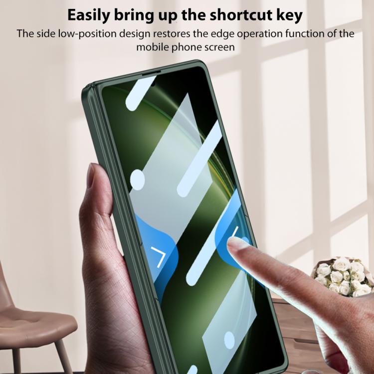 For vivo X Fold5 GKK HD Integrated Magnetic All-Inclusive Phone Case with Rotating Holder