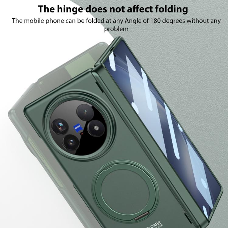 For vivo X Fold5 GKK HD Integrated Magnetic All-Inclusive Phone Case with Rotating Holder