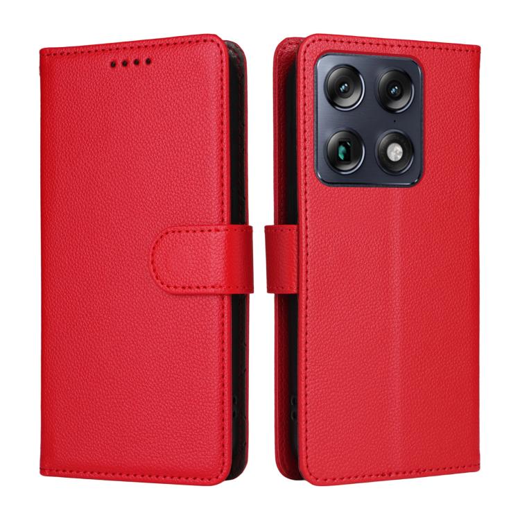 For Motorola Signature / Moto X70 Air Pro 5G Litchi Texture RFID Blocking 3-Card Wallet Leather Phone Case