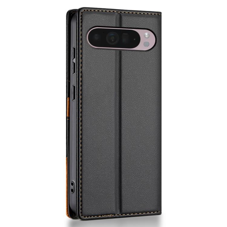 For Google Pixel 9 Pro XL / 10 Pro XL N.BEKUS P3 RFID Stitching Magnetic Flip Leather Phone Case