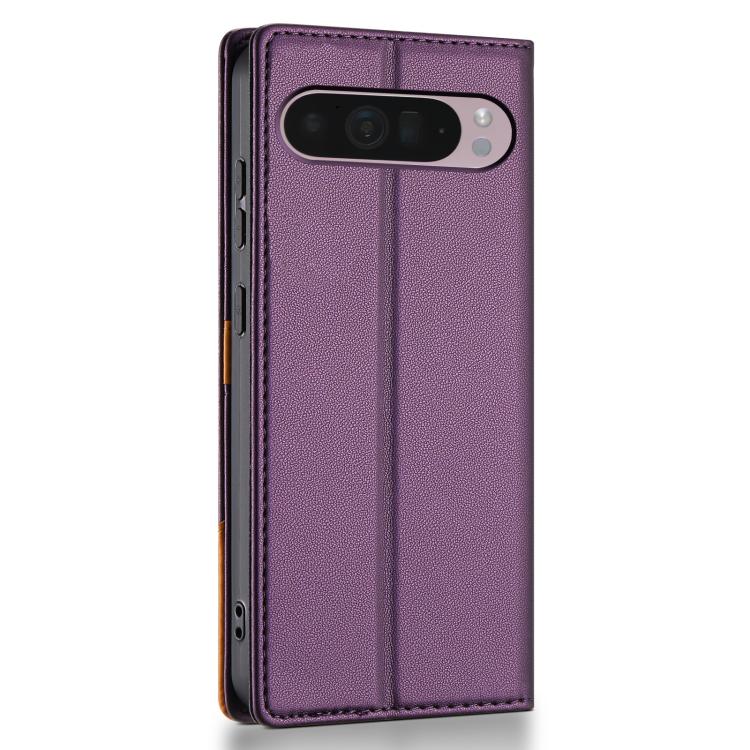 For Google Pixel 9 Pro XL / 10 Pro XL N.BEKUS P3 RFID Stitching Magnetic Flip Leather Phone Case