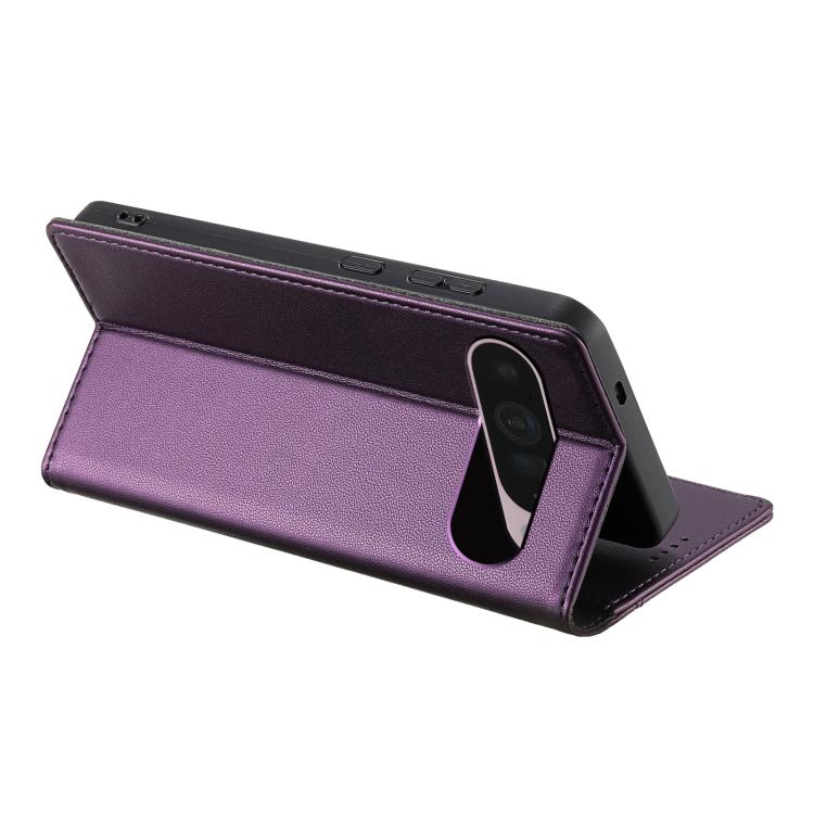 For Google Pixel 9 Pro XL / 10 Pro XL N.BEKUS P3 RFID Stitching Magnetic Flip Leather Phone Case