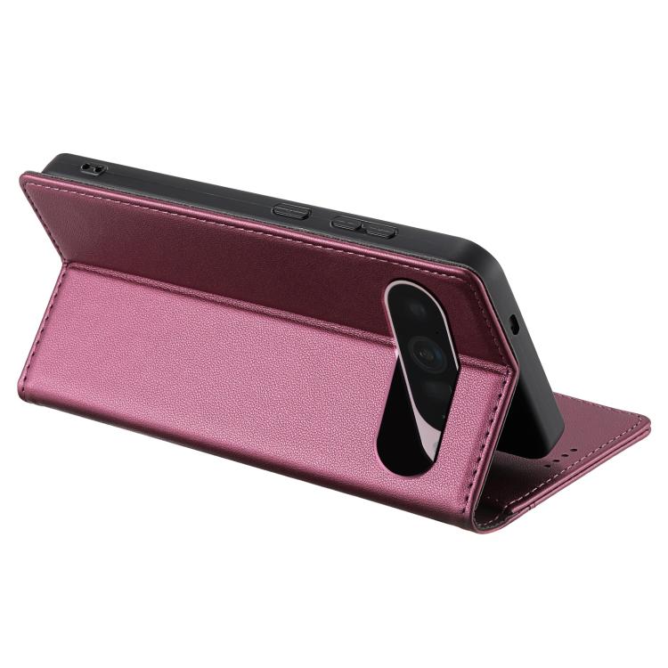 For Google Pixel 9 / 9 Pro / 10 / 10 Pro N.BEKUS P3 RFID Stitching Magnetic Flip Leather Phone Case