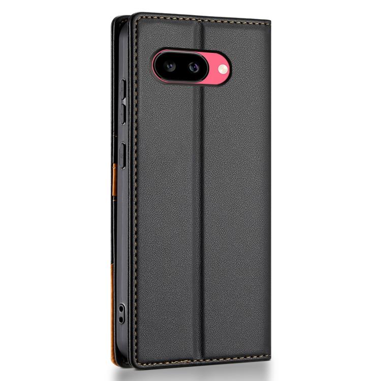 For Google Pixel 9a N.BEKUS P3 RFID Stitching Magnetic Flip Leather Phone Case