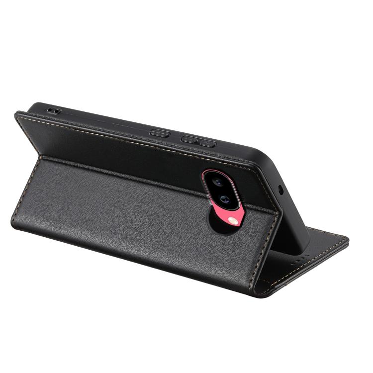 For Google Pixel 9a N.BEKUS P3 RFID Stitching Magnetic Flip Leather Phone Case