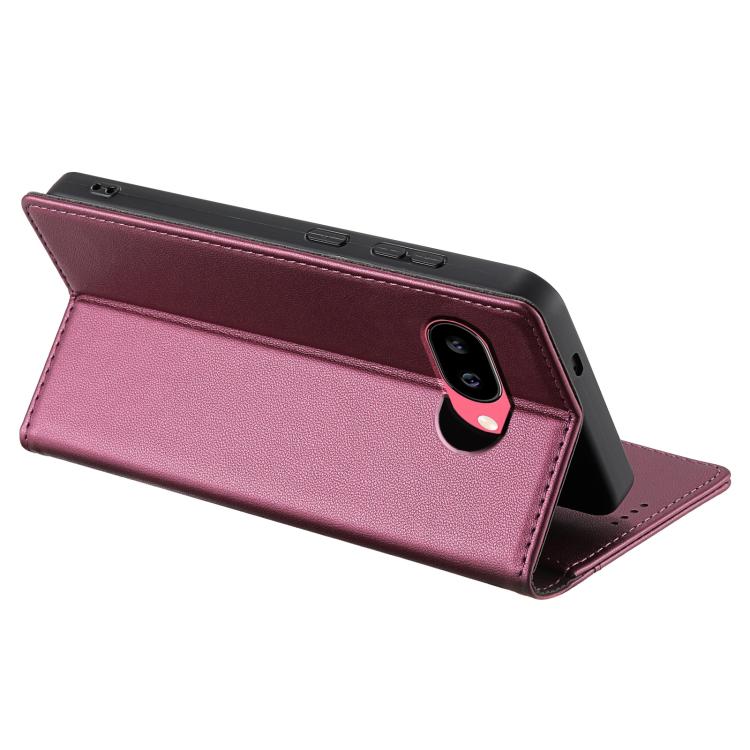 For Google Pixel 9a N.BEKUS P3 RFID Stitching Magnetic Flip Leather Phone Case
