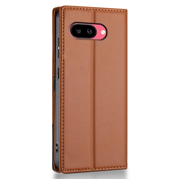 For Google Pixel 9a N.BEKUS P3 RFID Stitching Magnetic Flip Leather Phone Case