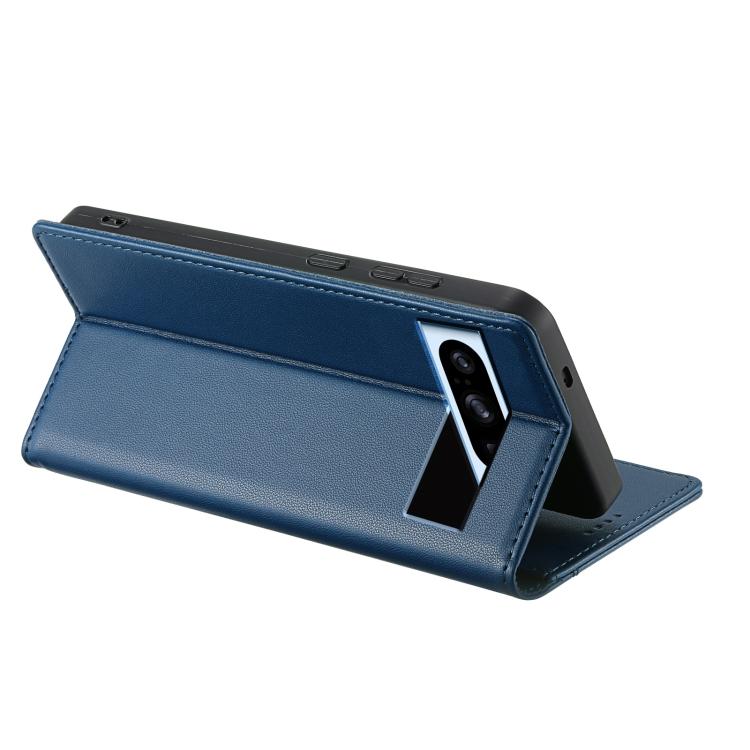 For Google Pixel 8a N.BEKUS P3 RFID Stitching Magnetic Flip Leather Phone Case