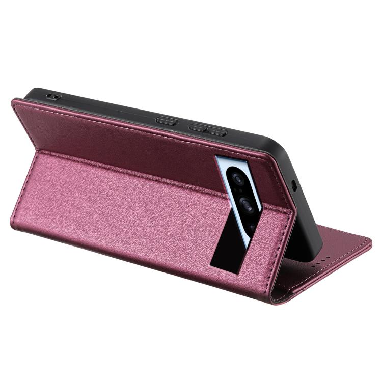 For Google Pixel 8 N.BEKUS P3 RFID Stitching Magnetic Flip Leather Phone Case