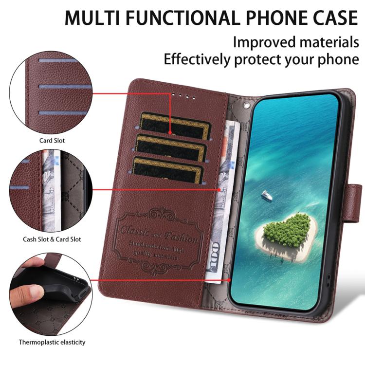 For Samsung Galaxy S26+ 5G Litchi Texture RFID Blocking 3-Card Wallet Leather Phone Case