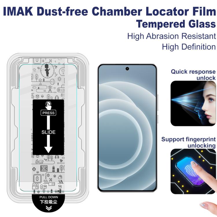 For Realme Neo7 Turbo imak Dust-free Chamber Locator H Series Tempered Glass Film