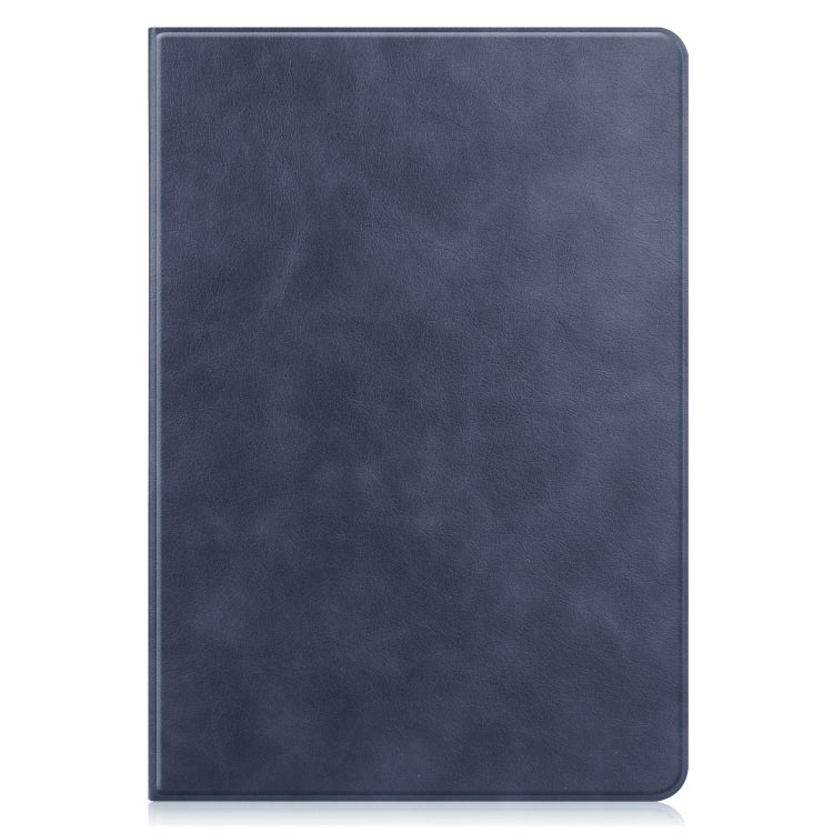 For Samsung Galaxy Tab S8+ / Tab S8 Plus /  Tab S7 FE / Tab S7+ T970 Cowhide Texture TPU Tablet Horizontal Flip Leather Case with Holder & Sleep / Wake-Up Function & Pen Slot