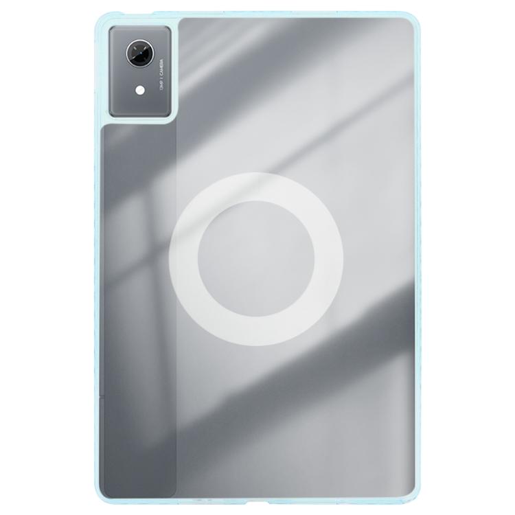 For Lenovo Xiaoxin Pad 11 2025 Trifold Magnetic Split Acrylic Leather Tablet Case