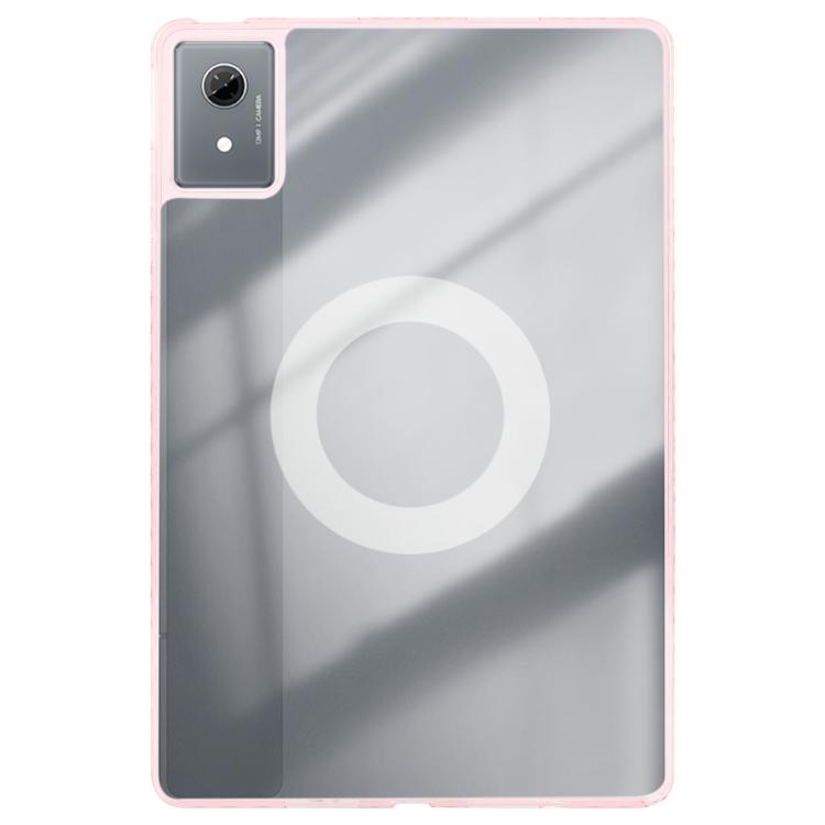 For Lenovo Xiaoxin Pad 11 2025 Trifold Magnetic Split Acrylic Leather Tablet Case