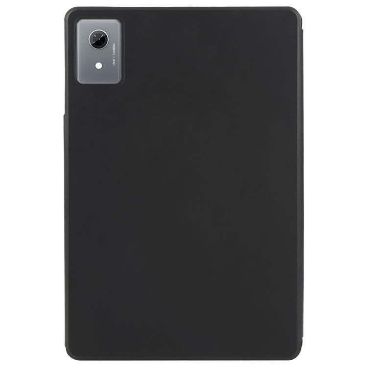 For Lenovo Xiaoxin Pad 11 2025 Trifold Magnetic Split Acrylic Leather Tablet Case