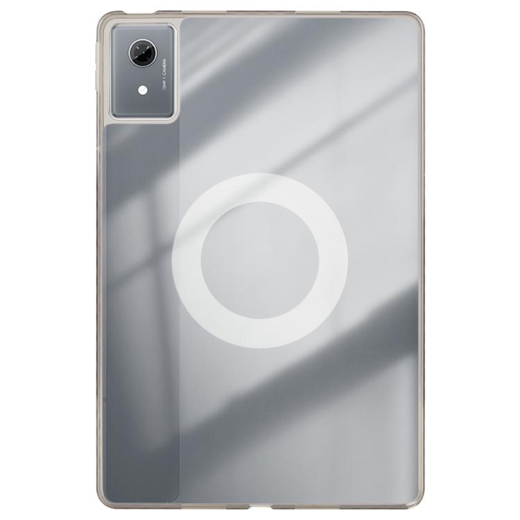 For Lenovo Xiaoxin Pad 11 2025 Trifold Magnetic Split Acrylic Leather Tablet Case