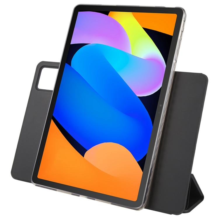 For Lenovo Xiaoxin Pad 11 2025 Trifold Magnetic Split Acrylic Leather Tablet Case