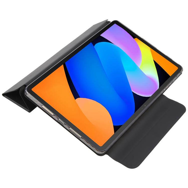 For Lenovo Xiaoxin Pad 11 2025 Trifold Magnetic Split Acrylic Leather Tablet Case