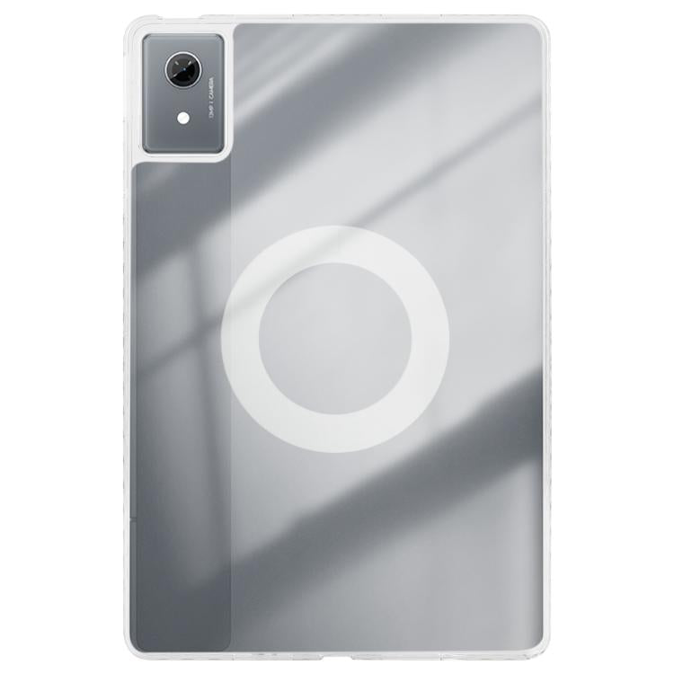 For Lenovo Xiaoxin Pad 11 2025 Trifold Magnetic Split Acrylic Leather Tablet Case