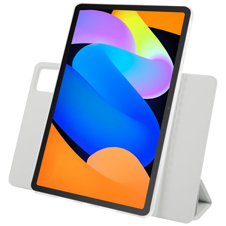 For Lenovo Xiaoxin Pad 11 2025 Trifold Magnetic Split Acrylic Leather Tablet Case
