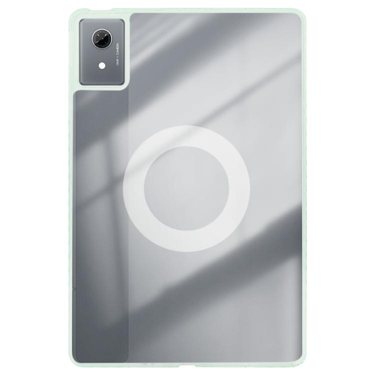 For Lenovo Xiaoxin Pad 11 2025 Trifold Magnetic Split Acrylic Leather Tablet Case