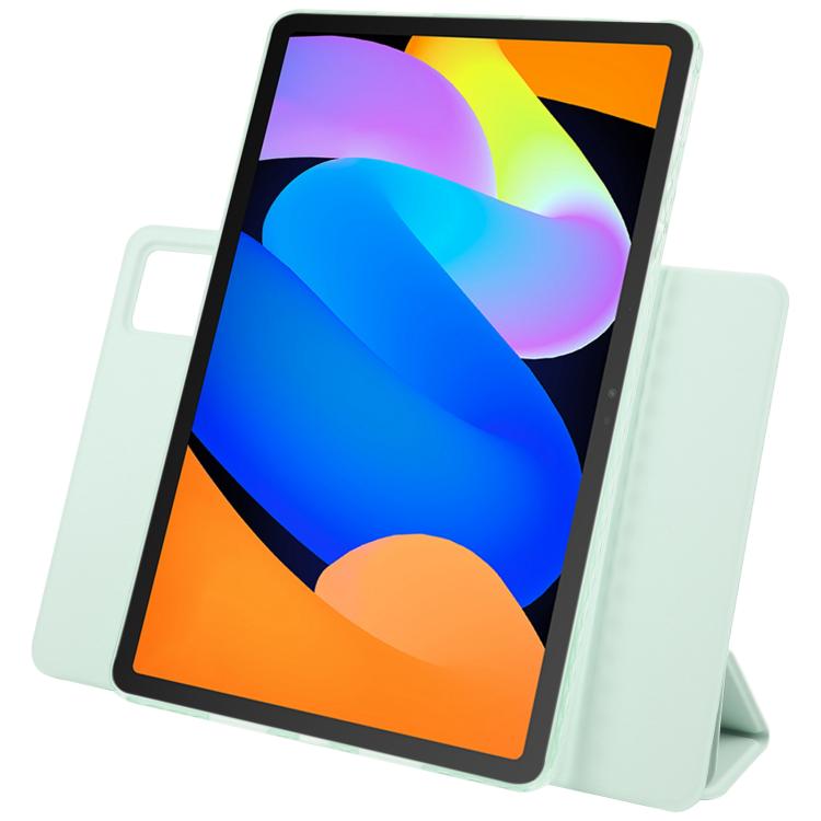 For Lenovo Xiaoxin Pad 11 2025 Trifold Magnetic Split Acrylic Leather Tablet Case