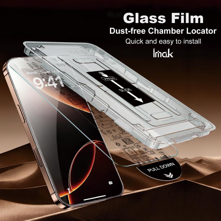 For OPPO Reno15 Pro 5G Global imak Dust-free Chamber Locator H Series Tempered Glass Film