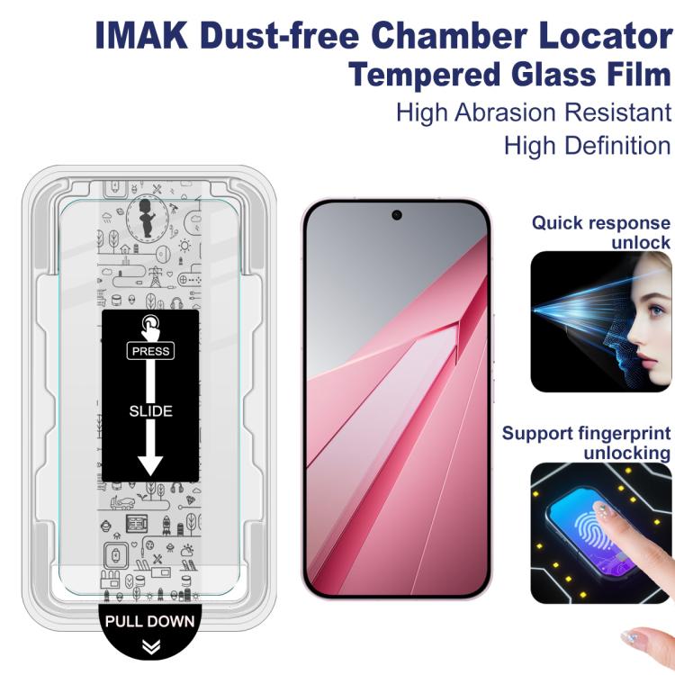 For OPPO K15 Pro+ imak Dust-free Chamber Locator H Series Tempered Glass Film