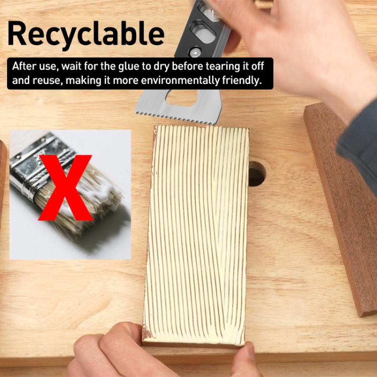 Glue Tray DIY Roller Brush Crevice Brush Woodworking Glue Tools, Specification:4pcs/Set