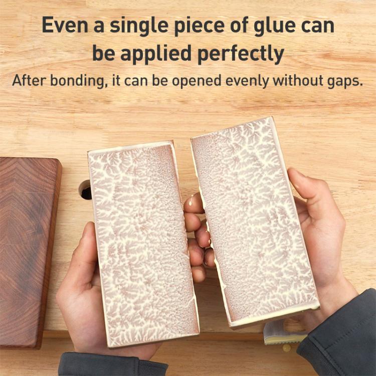 Glue Tray DIY Roller Brush Crevice Brush Woodworking Glue Tools, Specification:4pcs/Set