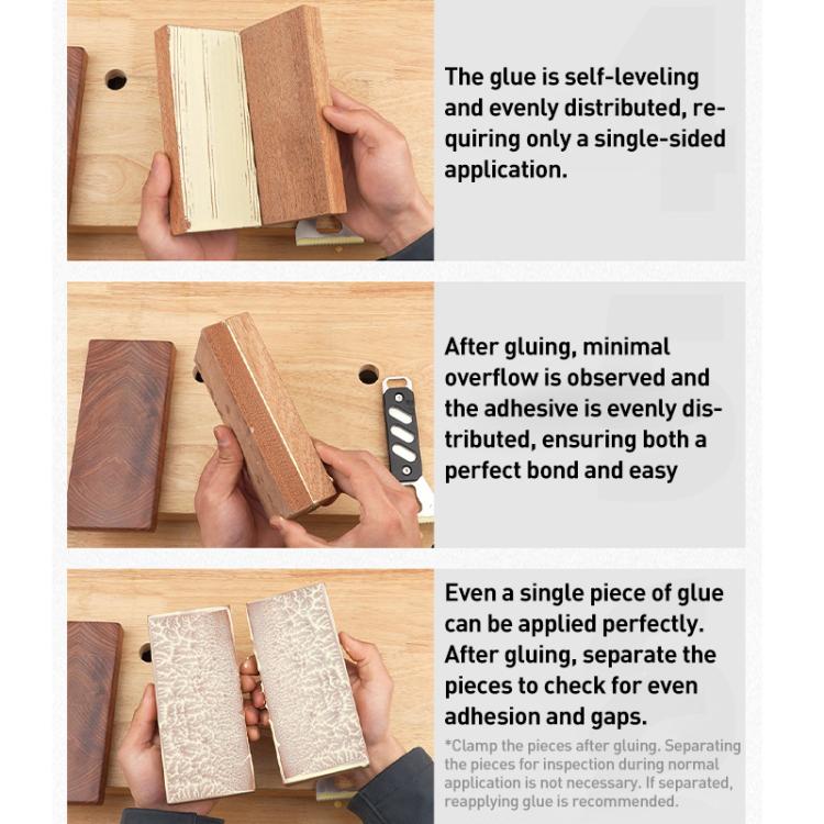 Glue Tray DIY Roller Brush Crevice Brush Woodworking Glue Tools, Specification:4pcs/Set