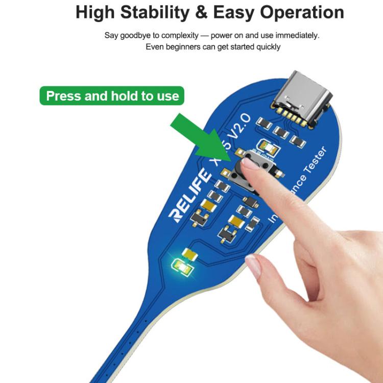 Relife XA5 Type-C High Precision Electromagnetic Induction Tester