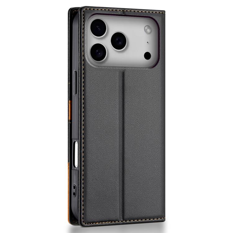 For iPhone 17 Pro Max N.BEKUS P3 RFID Stitching Magnetic Flip Leather Phone Case