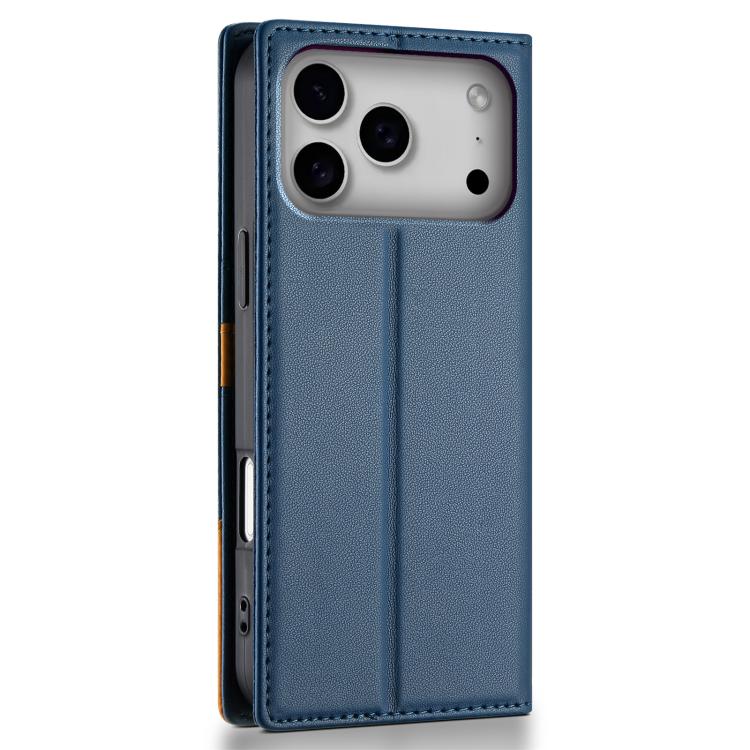 For iPhone 17 Pro N.BEKUS P3 RFID Stitching Magnetic Flip Leather Phone Case