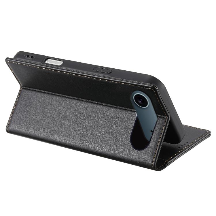 For iPhone Air N.BEKUS P3 RFID Stitching Magnetic Flip Leather Phone Case