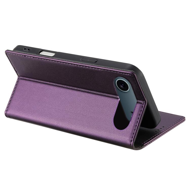 For iPhone Air N.BEKUS P3 RFID Stitching Magnetic Flip Leather Phone Case
