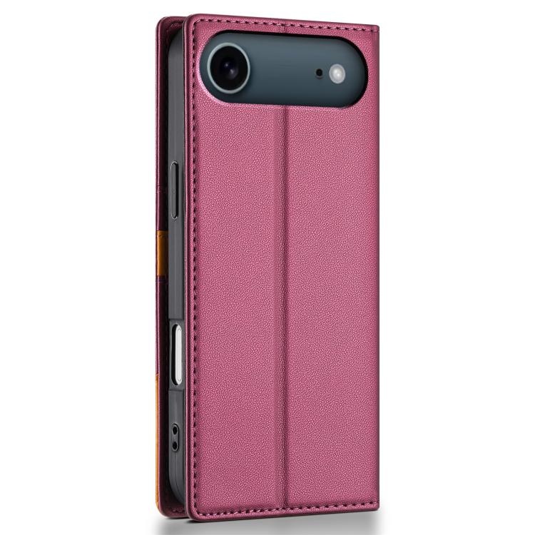 For iPhone Air N.BEKUS P3 RFID Stitching Magnetic Flip Leather Phone Case