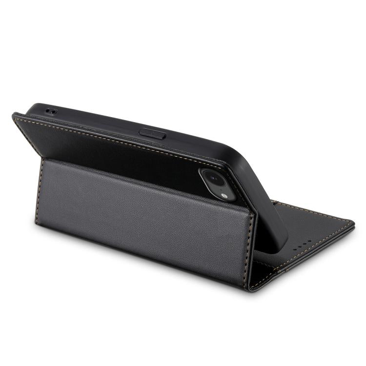 For iPhone 17e / 16e N.BEKUS P3 RFID Stitching Magnetic Flip Leather Phone Case